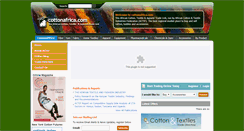 Desktop Screenshot of cottonafrica.com